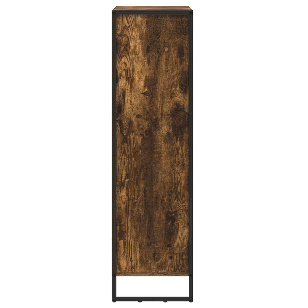 Bogskab Røget Eg 99,5 x 30 x 108,5 cm Konstrueret træ