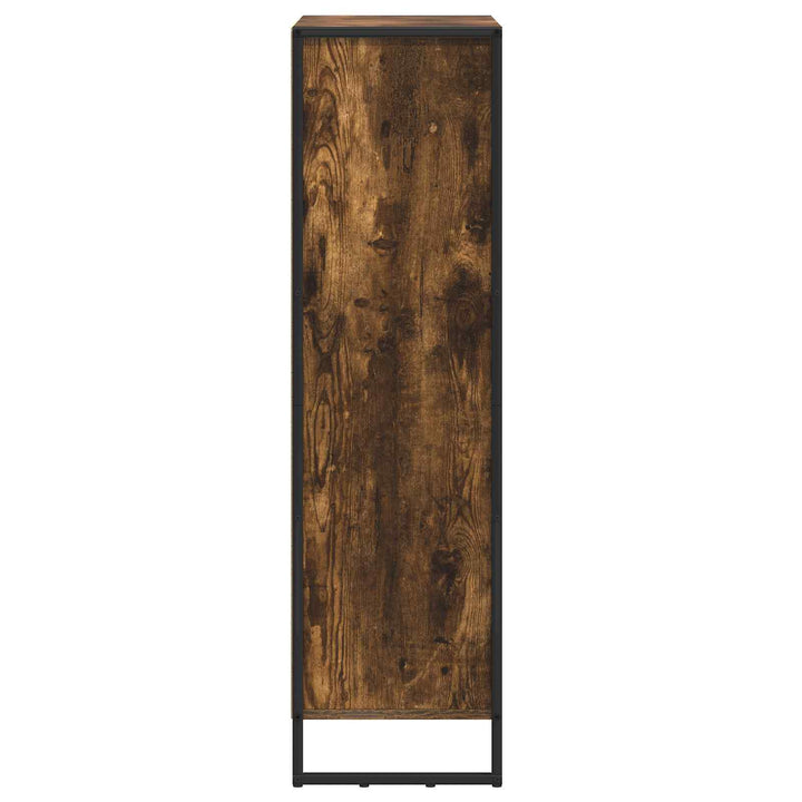 Bogskab Røget Eg 99,5 x 30 x 108,5 cm Konstrueret træ
