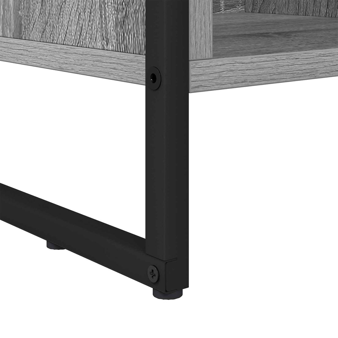 Bogskab 99,5 x 30 x 108,5 cm Konstrueret træ Grå Sonoma