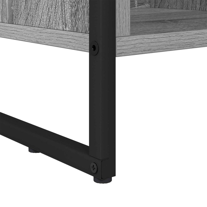 Bogskab 99,5 x 30 x 108,5 cm Konstrueret træ Grå Sonoma
