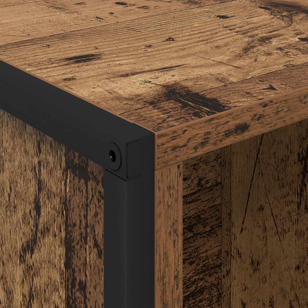 Bogskab Gammelt træ 99,5 x 30 x 108,5 cm Konstrueret træ