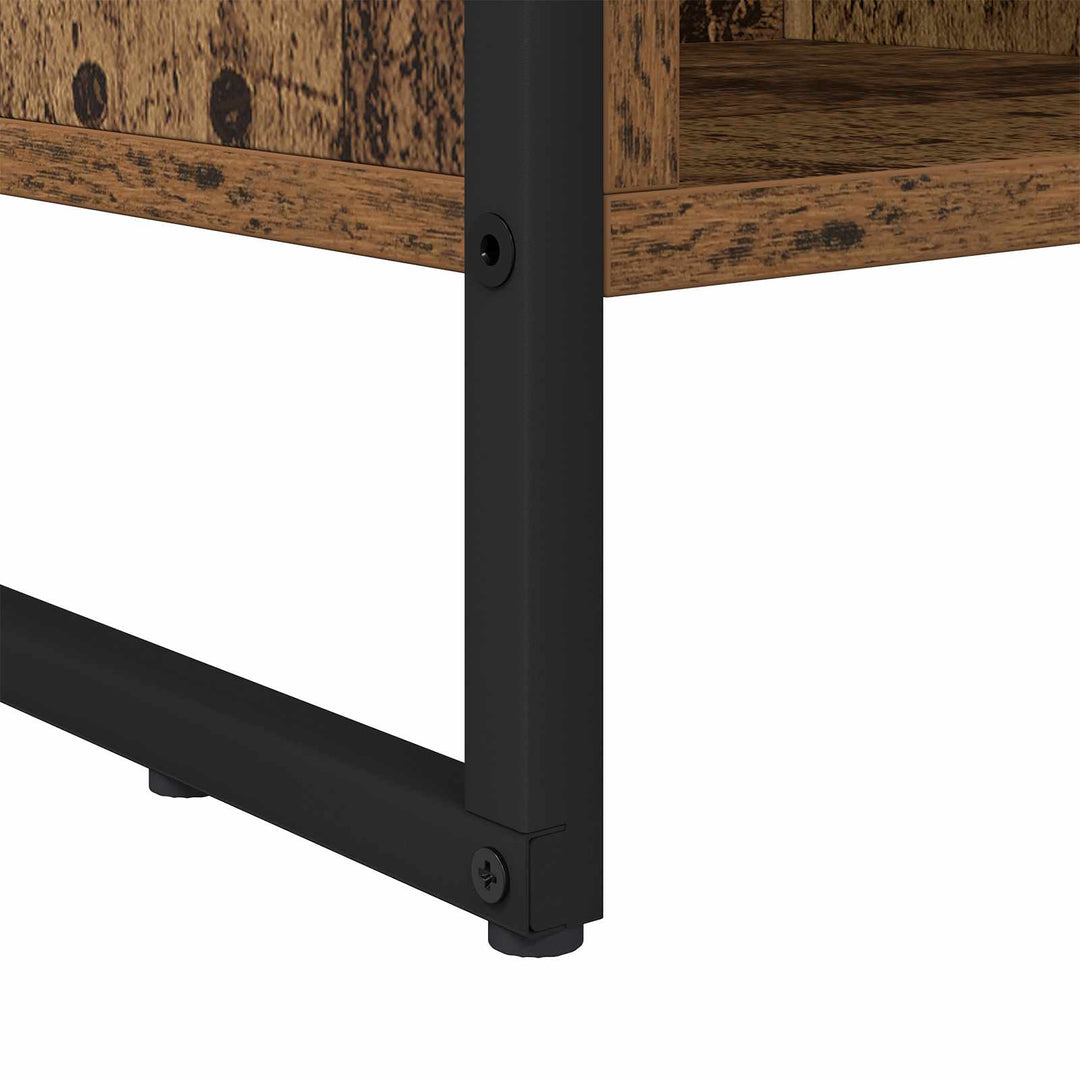 Bogskab Gammelt træ 99,5 x 30 x 108,5 cm Konstrueret træ