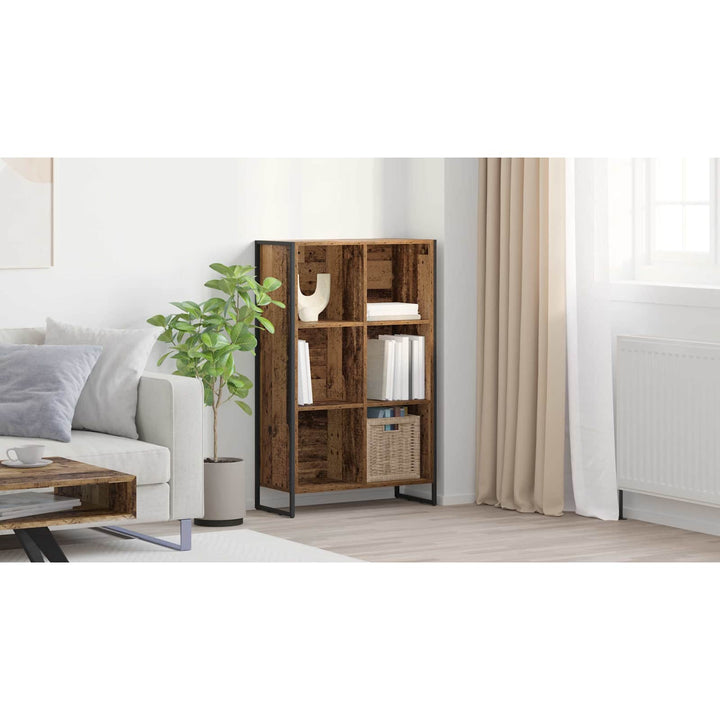 Bogskab Gammelt træ 99,5 x 30 x 108,5 cm Konstrueret træ