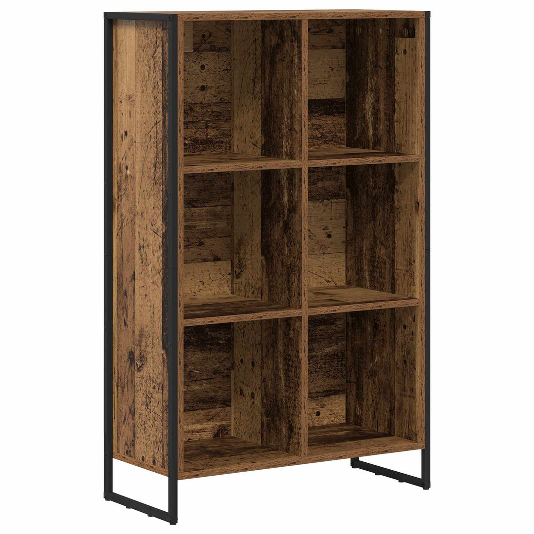 Bogskab Gammelt træ 99,5 x 30 x 108,5 cm Konstrueret træ