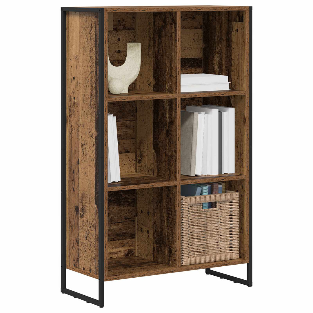 Bogskab Gammelt træ 99,5 x 30 x 108,5 cm Konstrueret træ