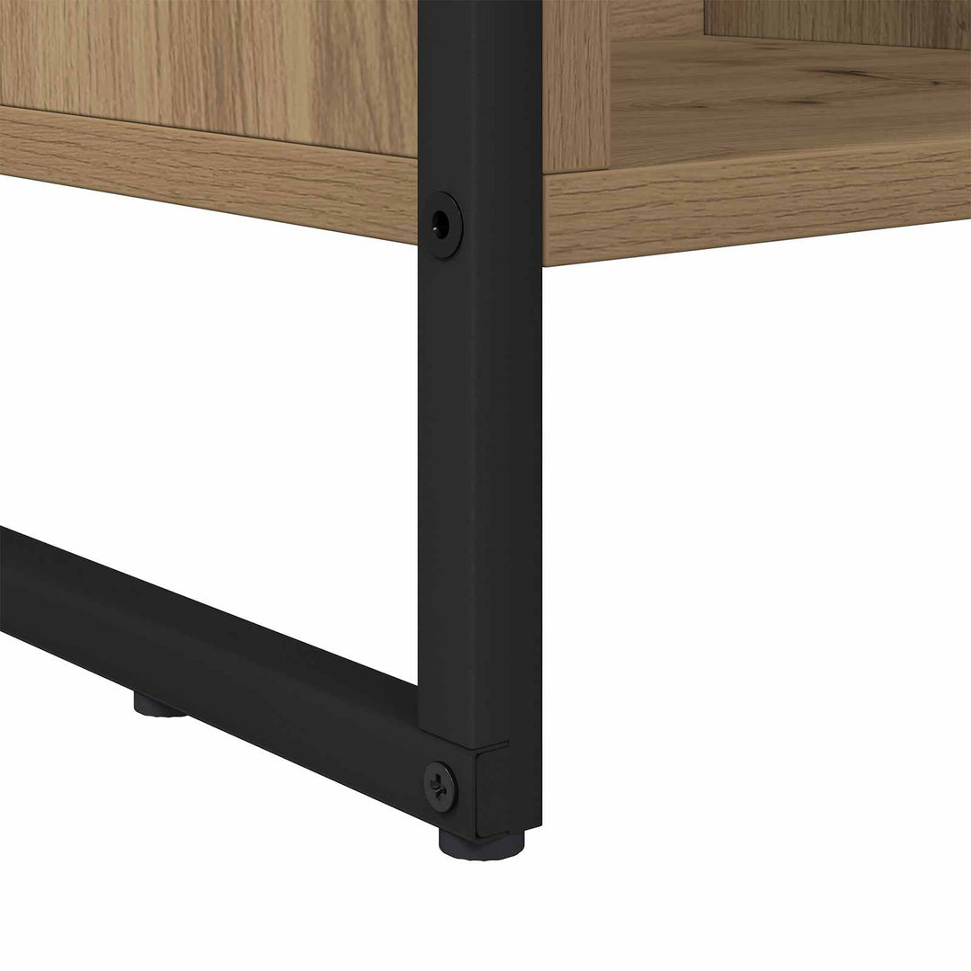 Bogskab Artisan-eg 68 x 30 x 108 cm Konstrueret træ