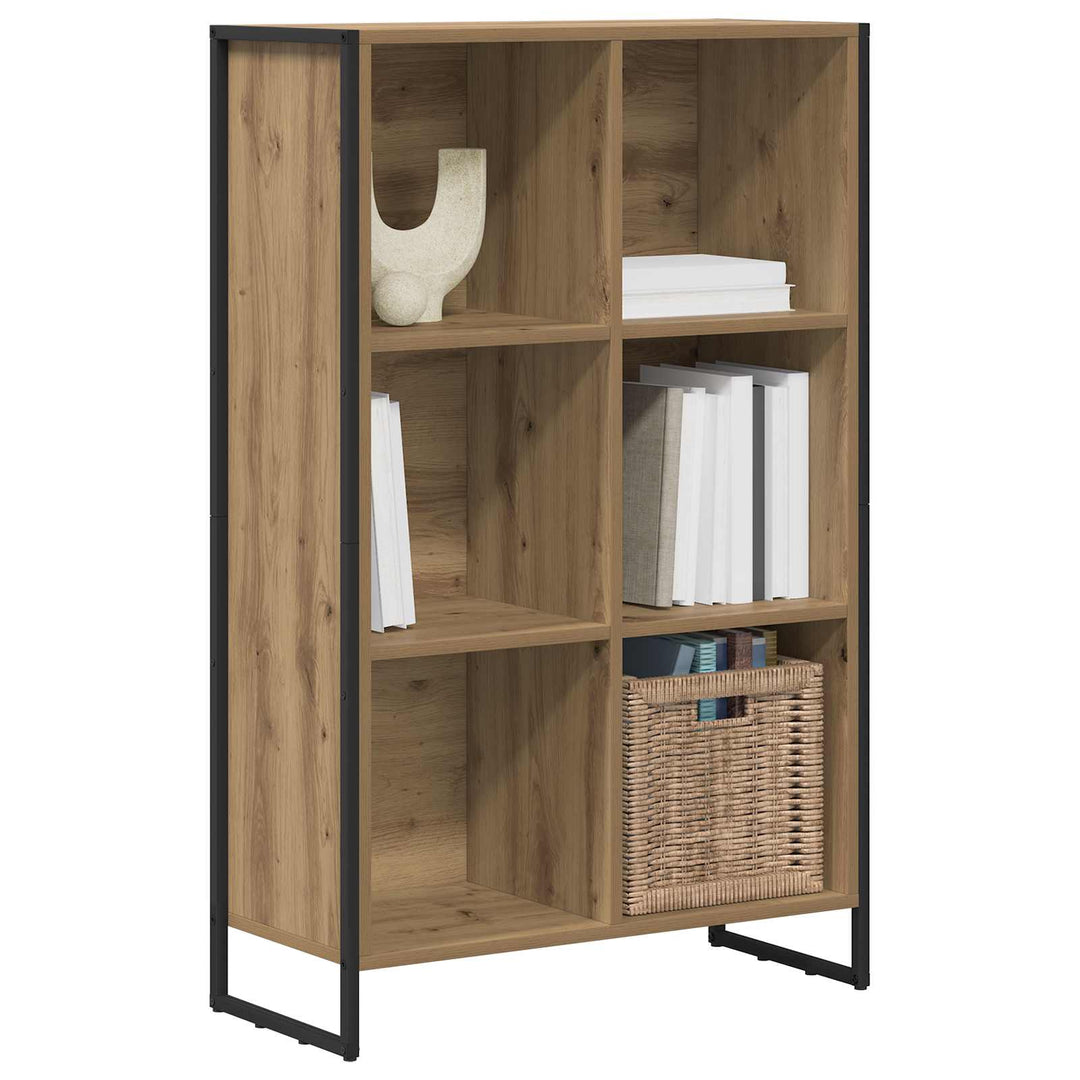 Bogskab Artisan-eg 68 x 30 x 108 cm Konstrueret træ
