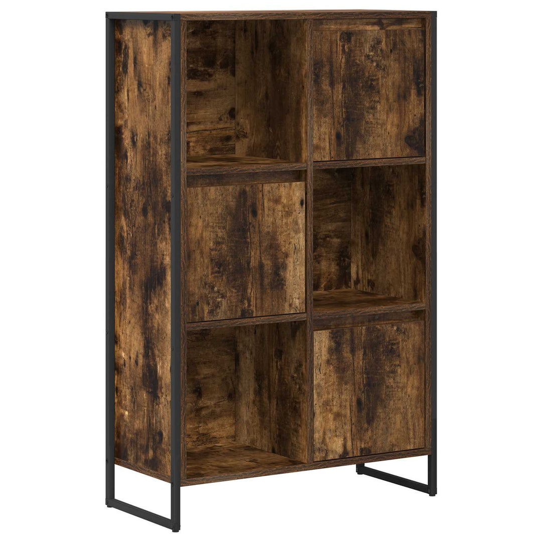 Bogskab Røget Eg 68 x 30 x 108.5 cm Konstrueret træ