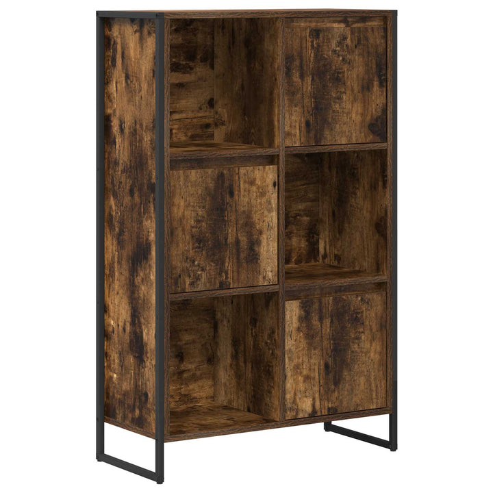 Bogskab Røget Eg 68 x 30 x 108.5 cm Konstrueret træ