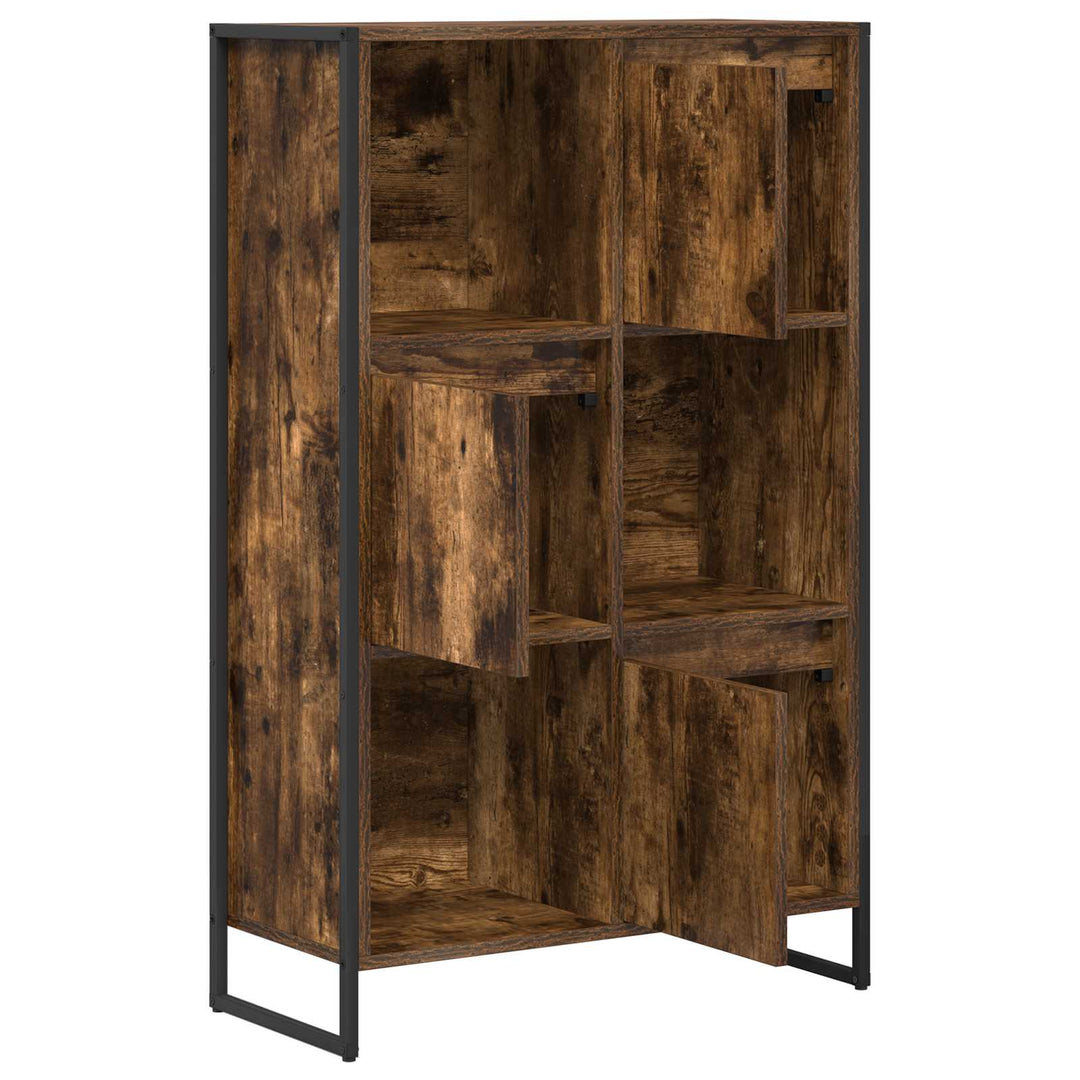 Bogskab Røget Eg 68 x 30 x 108.5 cm Konstrueret træ