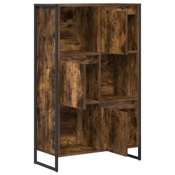 Bogskab Røget Eg 68 x 30 x 108.5 cm Konstrueret træ