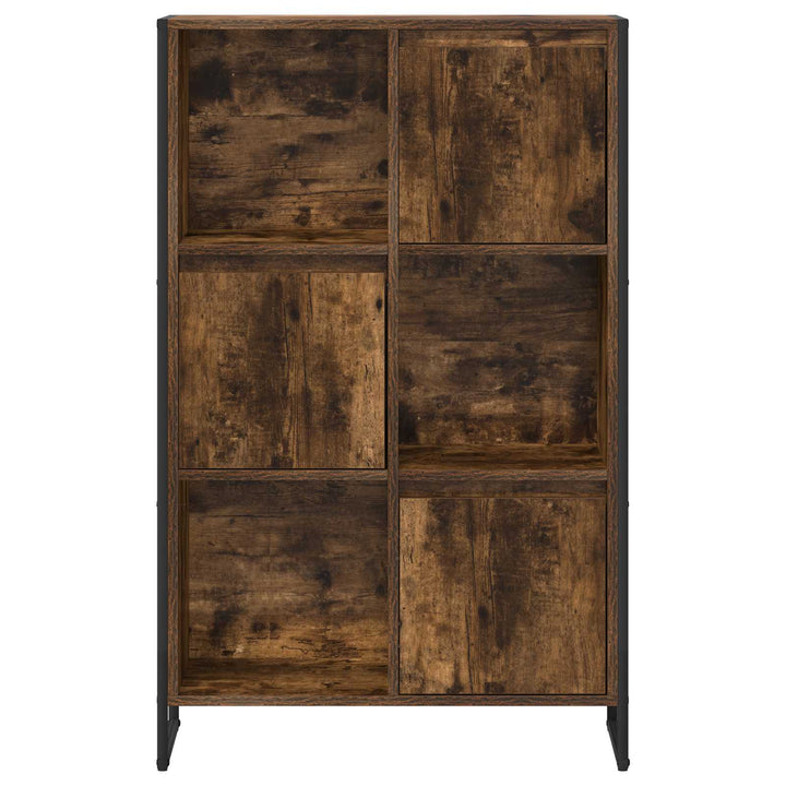 Bogskab Røget Eg 68 x 30 x 108.5 cm Konstrueret træ