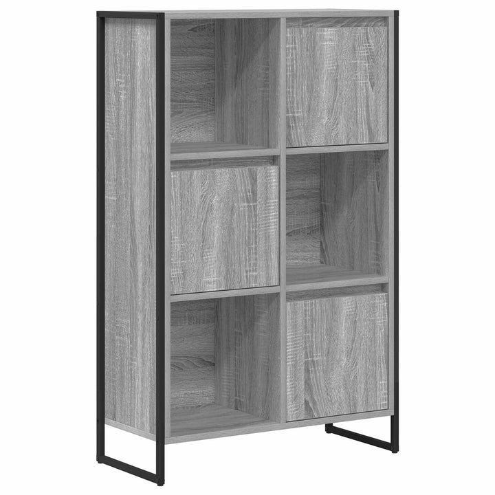 Bogskab Grå Sonoma 68 x 30 x 108.5 cm Konstrueret træ