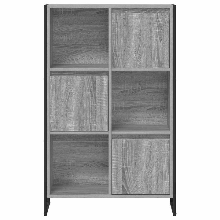 Bogskab Grå Sonoma 68 x 30 x 108.5 cm Konstrueret træ