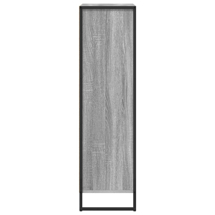 Bogskab Grå Sonoma 68 x 30 x 108.5 cm Konstrueret træ