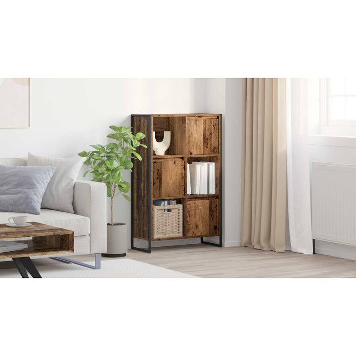 Bogskab Gammelt træ 68 x 30 x 108.5 cm Konstrueret træ