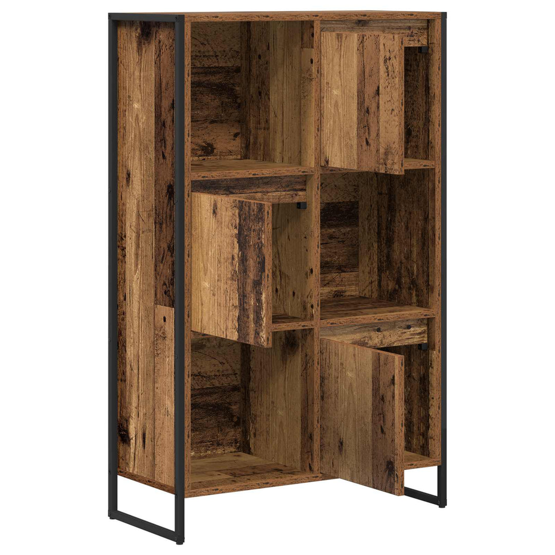 Bogskab Gammelt træ 68 x 30 x 108.5 cm Konstrueret træ