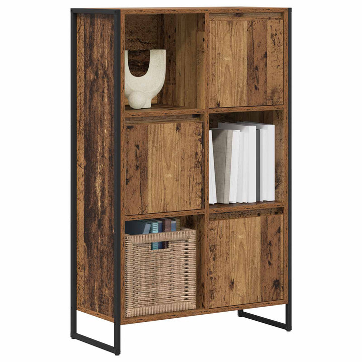 Bogskab Gammelt træ 68 x 30 x 108.5 cm Konstrueret træ