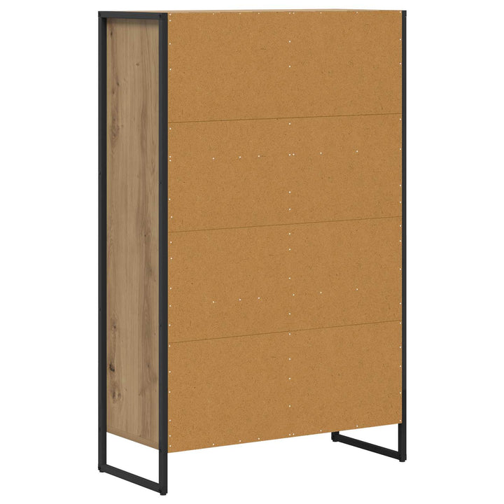 Bogskab Artisan eg 68 x 30 x 108.5 cm Konstrueret træ