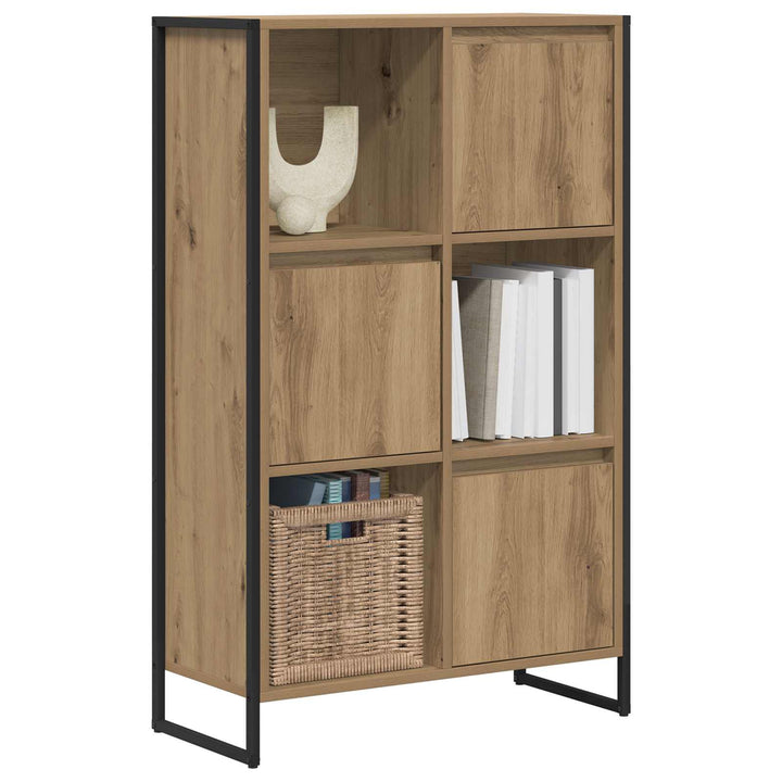 Bogskab Artisan eg 68 x 30 x 108.5 cm Konstrueret træ