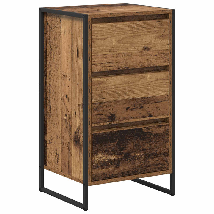 Sideboard Gammelt træ 42 x 36 x 75.5 cm Konstrueret træ