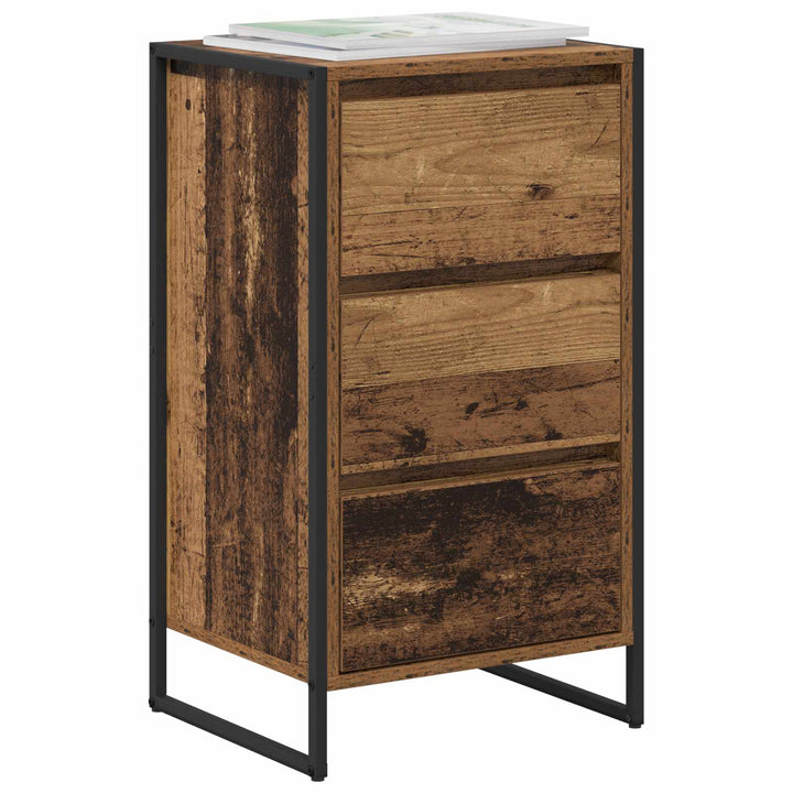 Sideboard Gammelt træ 42 x 36 x 75.5 cm Konstrueret træ