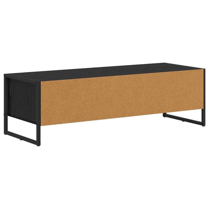 TV-skab 100 x 36,5 x 30,5 cm Sort eg Konstrueret træ