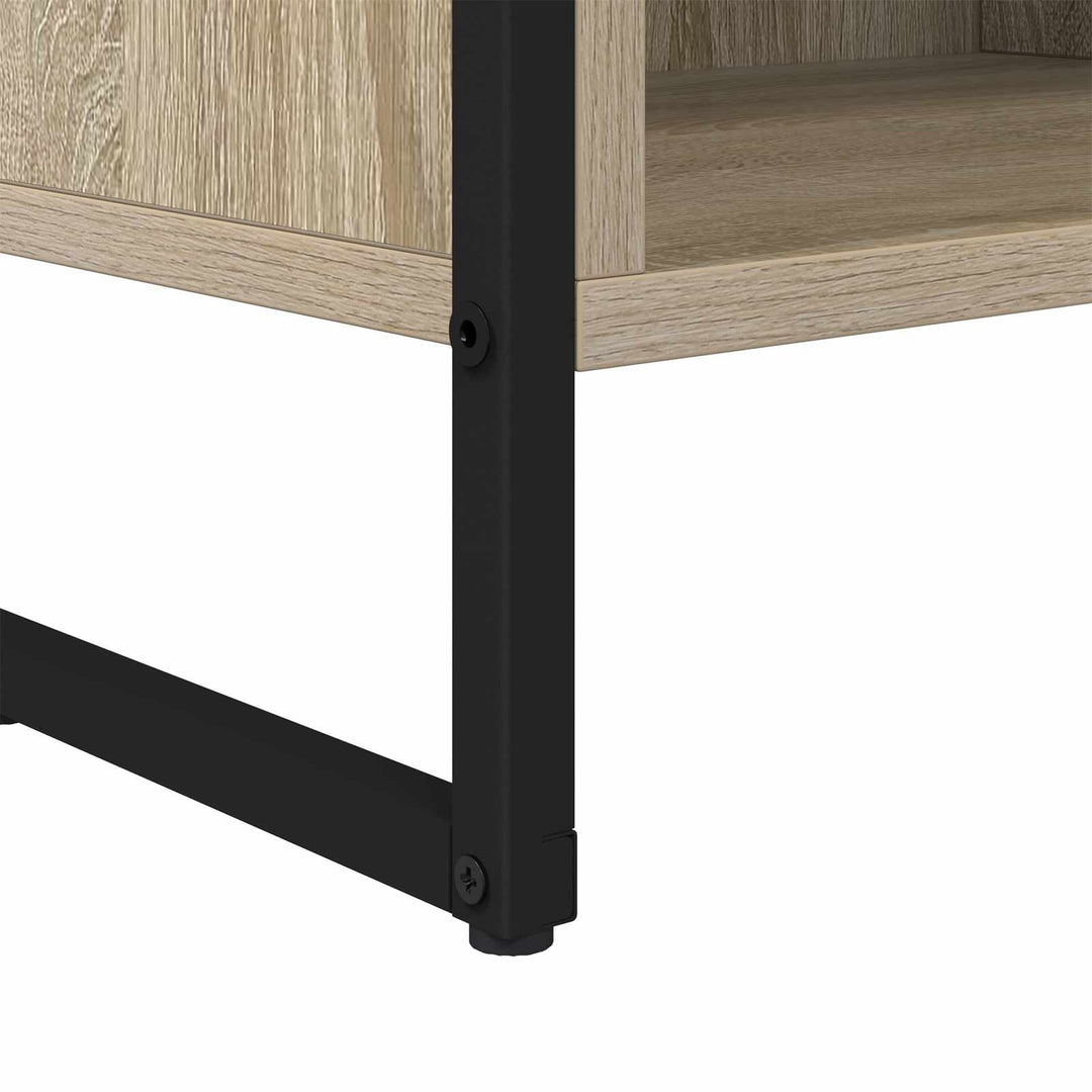TV-skab 100 x 36,5 x 30,5 cm Sonoma-eg Konstrueret træ