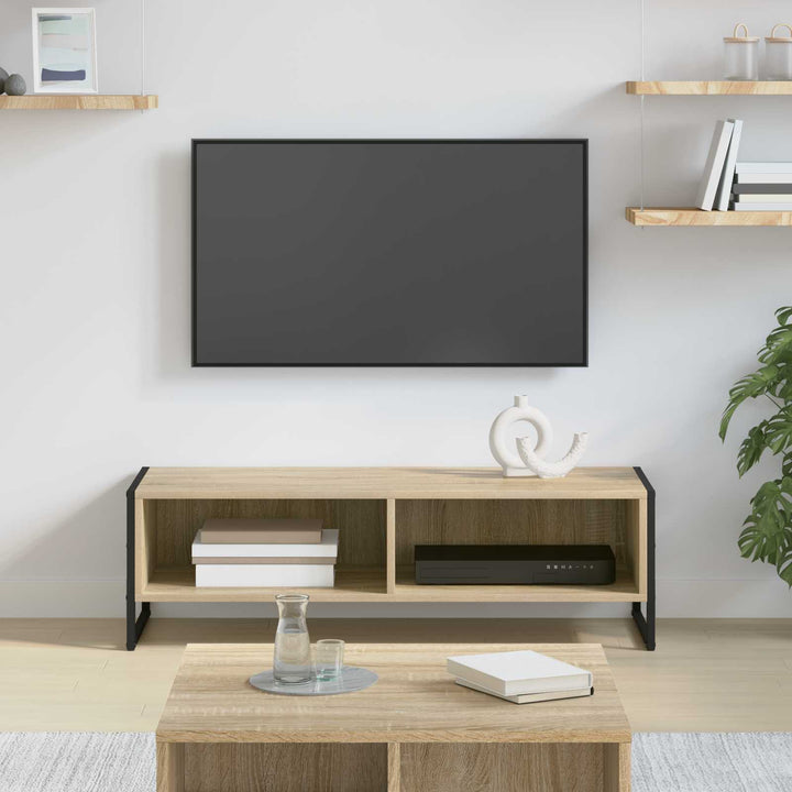 TV-skab 100 x 36,5 x 30,5 cm Sonoma-eg Konstrueret træ