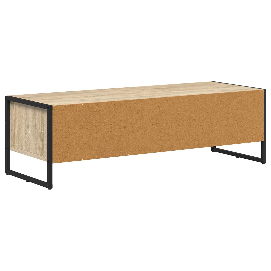 TV-skab 100 x 36,5 x 30,5 cm Sonoma-eg Konstrueret træ