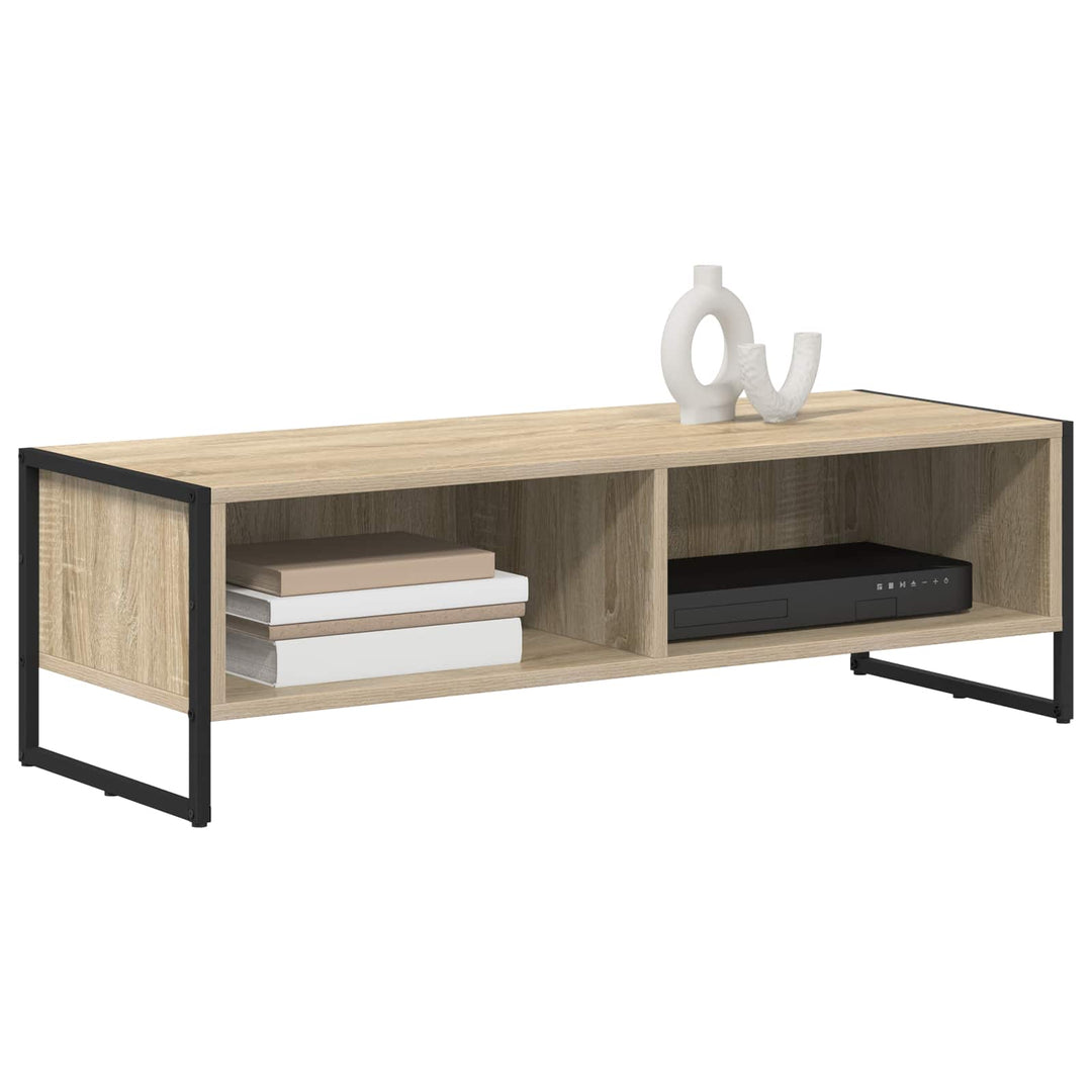 TV-skab 100 x 36,5 x 30,5 cm Sonoma-eg Konstrueret træ