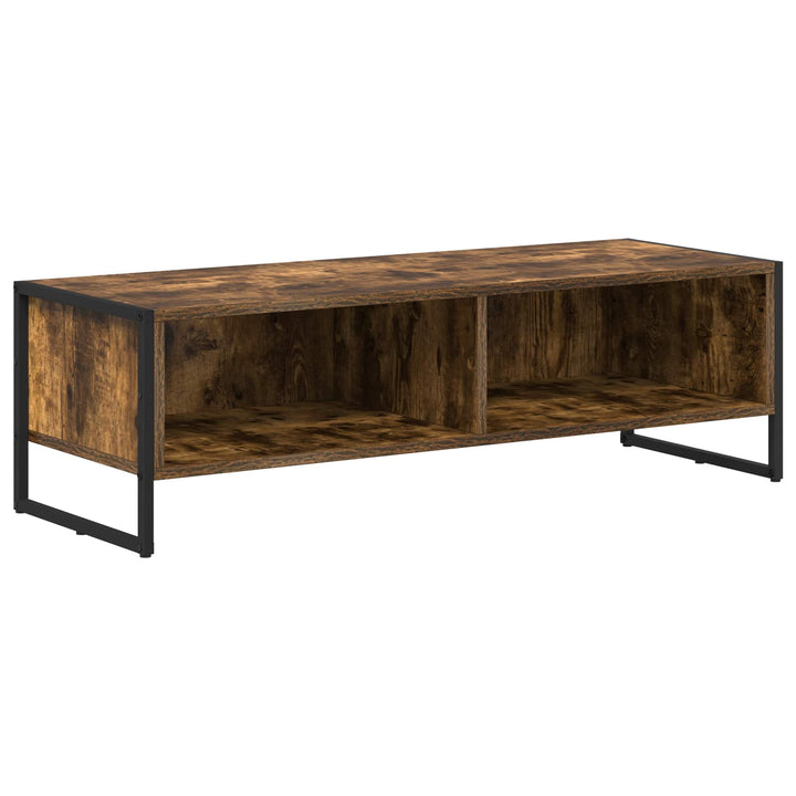 TV-skab Røget Eg 100 x 36,5 x 30,5 cm Konstrueret træ