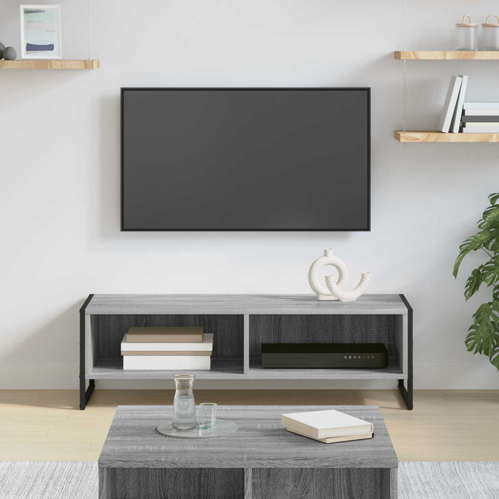 TV-skab Grå Sonoma 100 x 36,5 x 30,5 cm Konstrueret træ