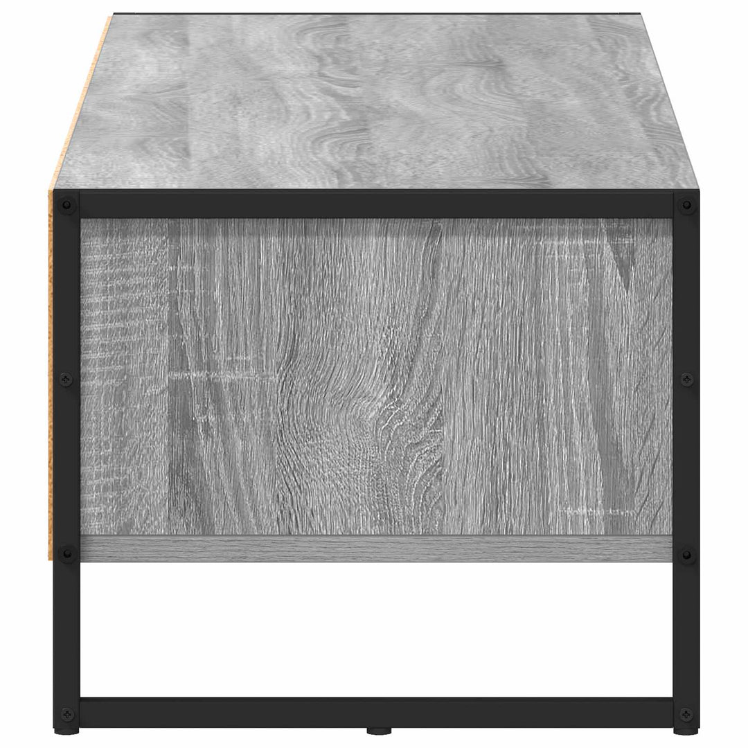 TV-skab Grå Sonoma 100 x 36,5 x 30,5 cm Konstrueret træ