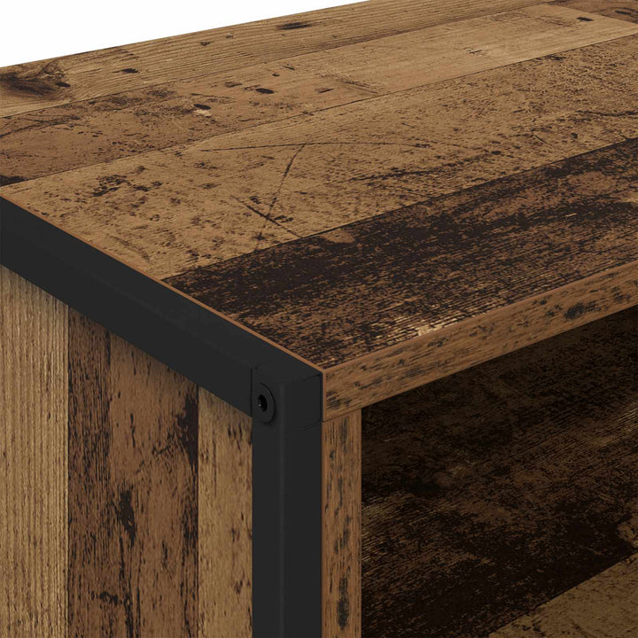 TV-skab Gammelt træ 100 x 36,5 x 30,5 cm Konstrueret træ