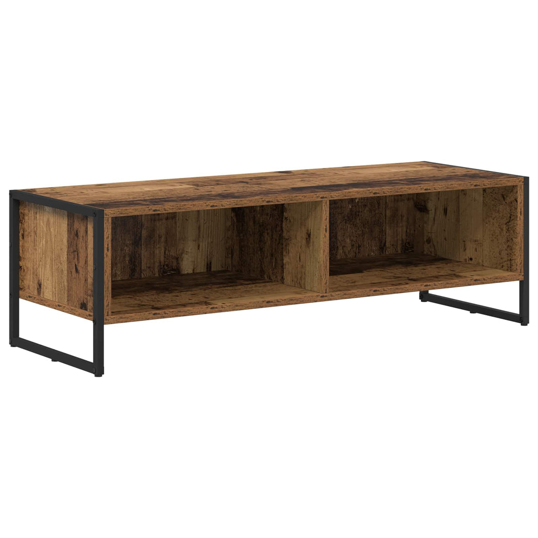 TV-skab Gammelt træ 100 x 36,5 x 30,5 cm Konstrueret træ