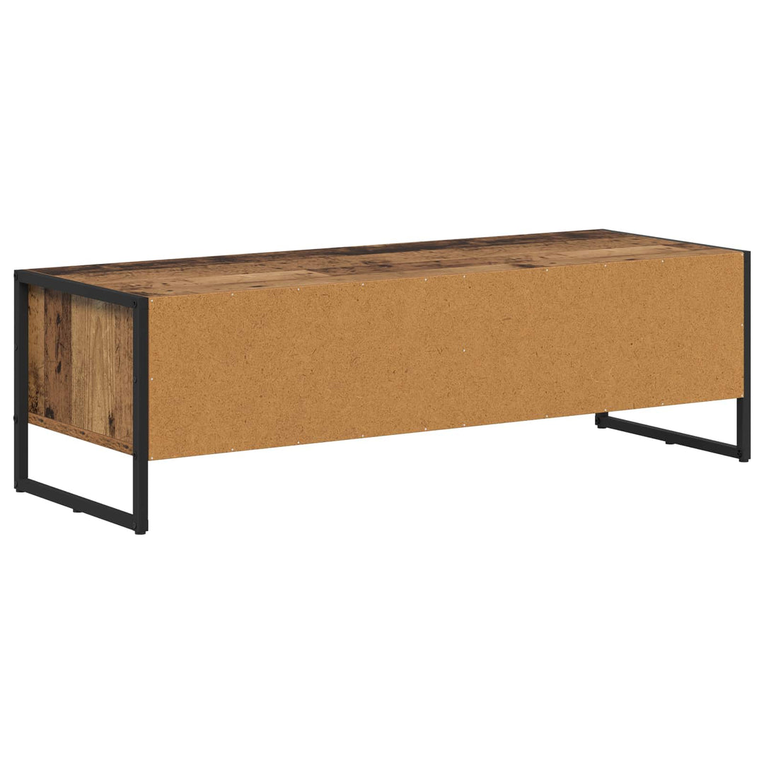 TV-skab Gammelt træ 100 x 36,5 x 30,5 cm Konstrueret træ