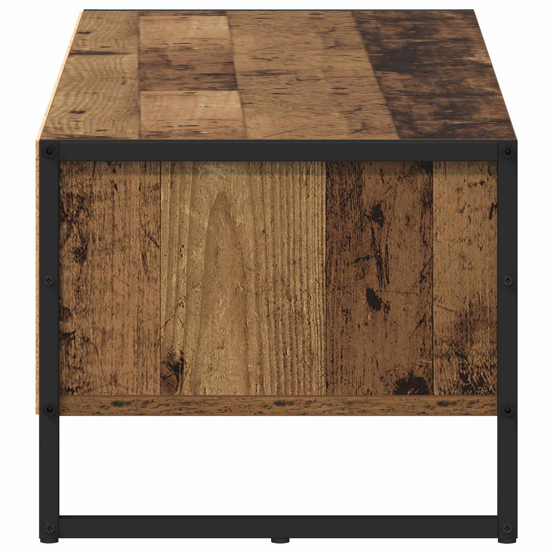 TV-skab Gammelt træ 100 x 36,5 x 30,5 cm Konstrueret træ