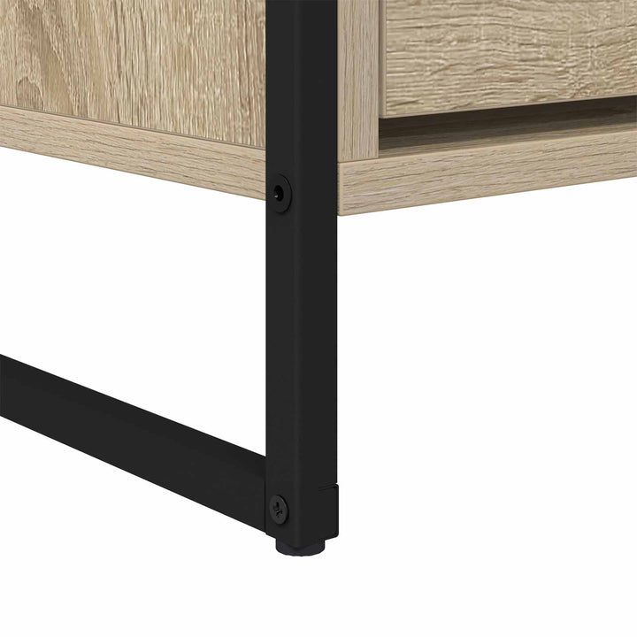 TV-skab med skuffe Sonoma 100 x 36 x 49,5 cm Konstrueret træ
