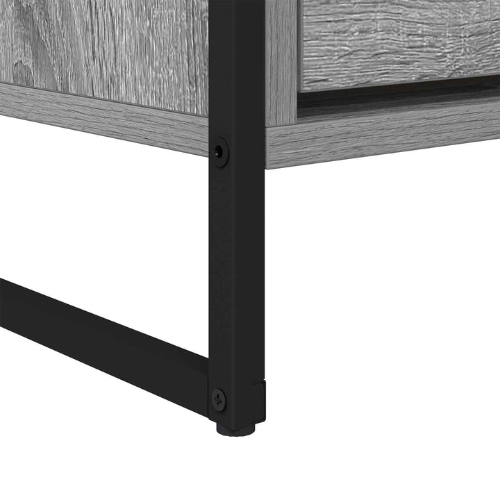 TV-skab Grå Sonoma 100 x 36 x 49,5 cm Konstrueret træ
