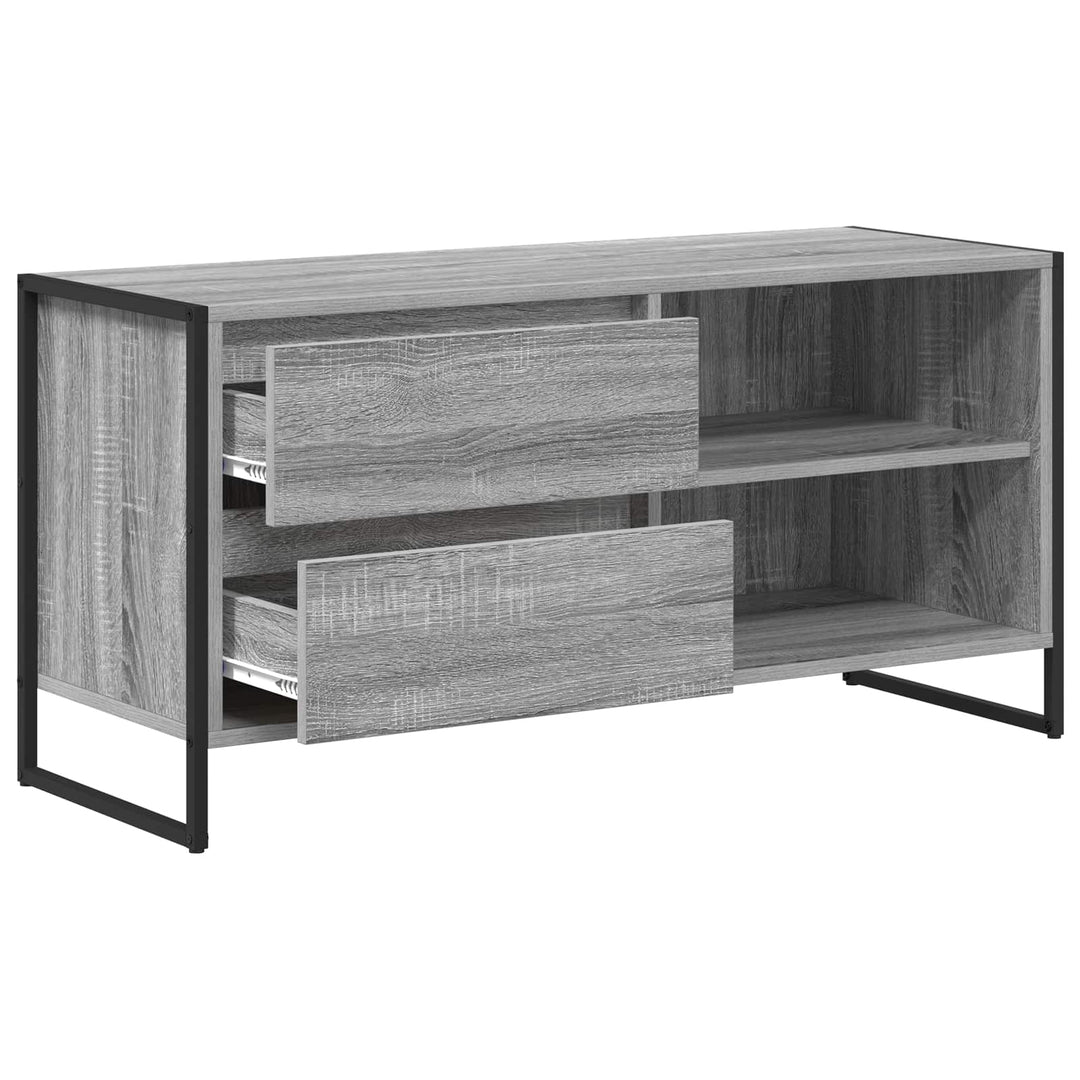 TV-skab Grå Sonoma 100 x 36 x 49,5 cm Konstrueret træ