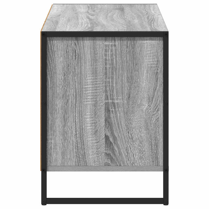 TV-skab 100 x 36 x 49,5 cm Grå Sonoma Konstrueret træ