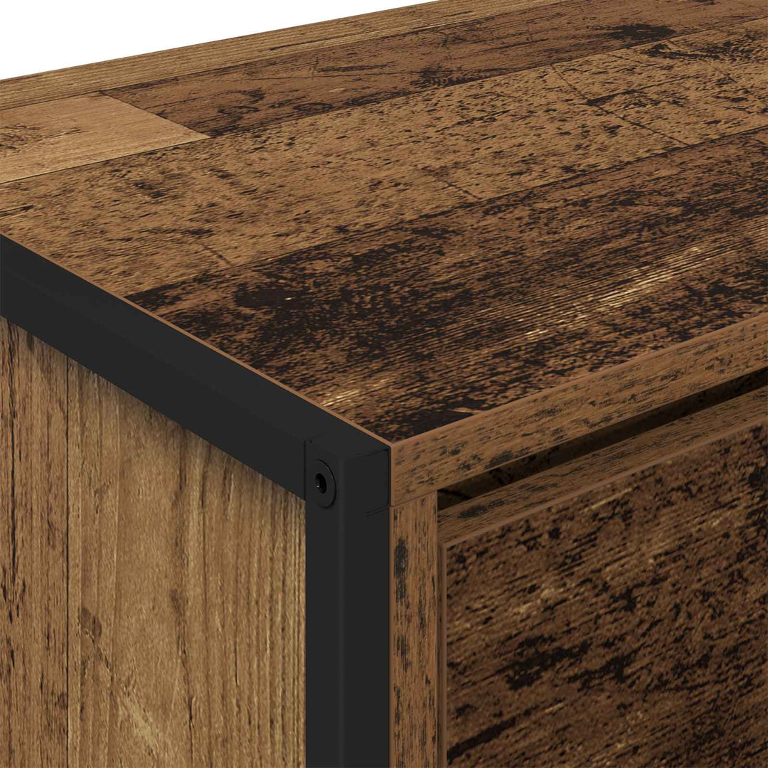 TV-skab Gammelt træ 100 x 36 x 49,5 cm Konstrueret træ