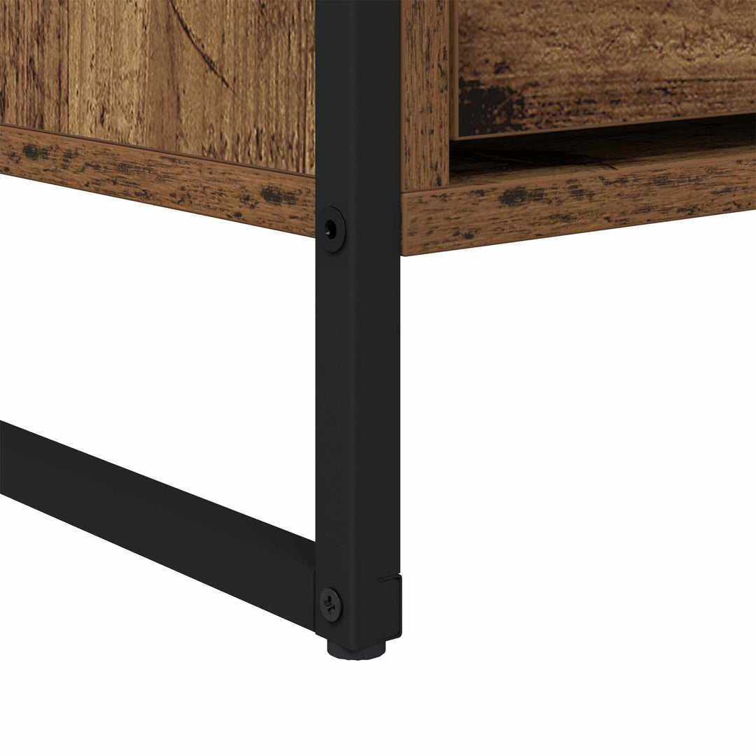 TV-skab Gammelt træ 100 x 36 x 49,5 cm Konstrueret træ