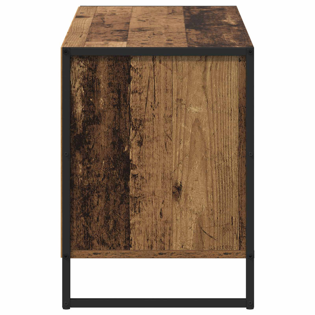 TV-skab Gammelt træ 100 x 36 x 49,5 cm Konstrueret træ