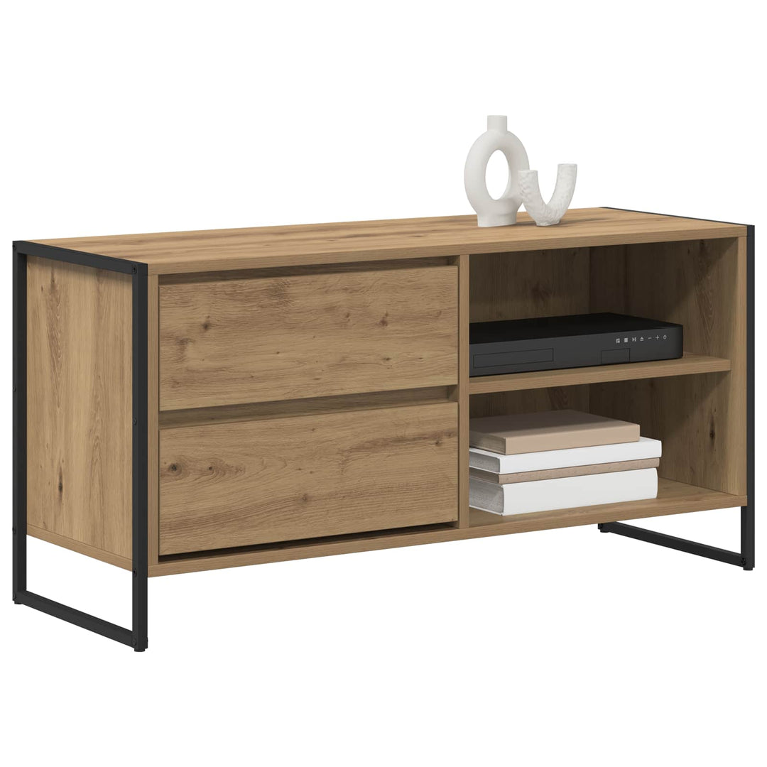 TV-skab Artisan eg 100 x 36 x 49,5 cm Konstrueret træ