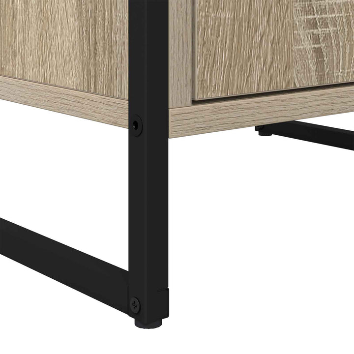 Sideboard med skuffe Sonoma 43 x 36 x 75,5 cm Konstrueret træ