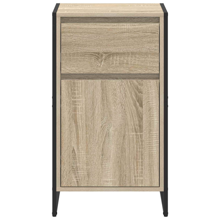 Sideboard med skuffe Sonoma 43 x 36 x 75,5 cm Konstrueret træ