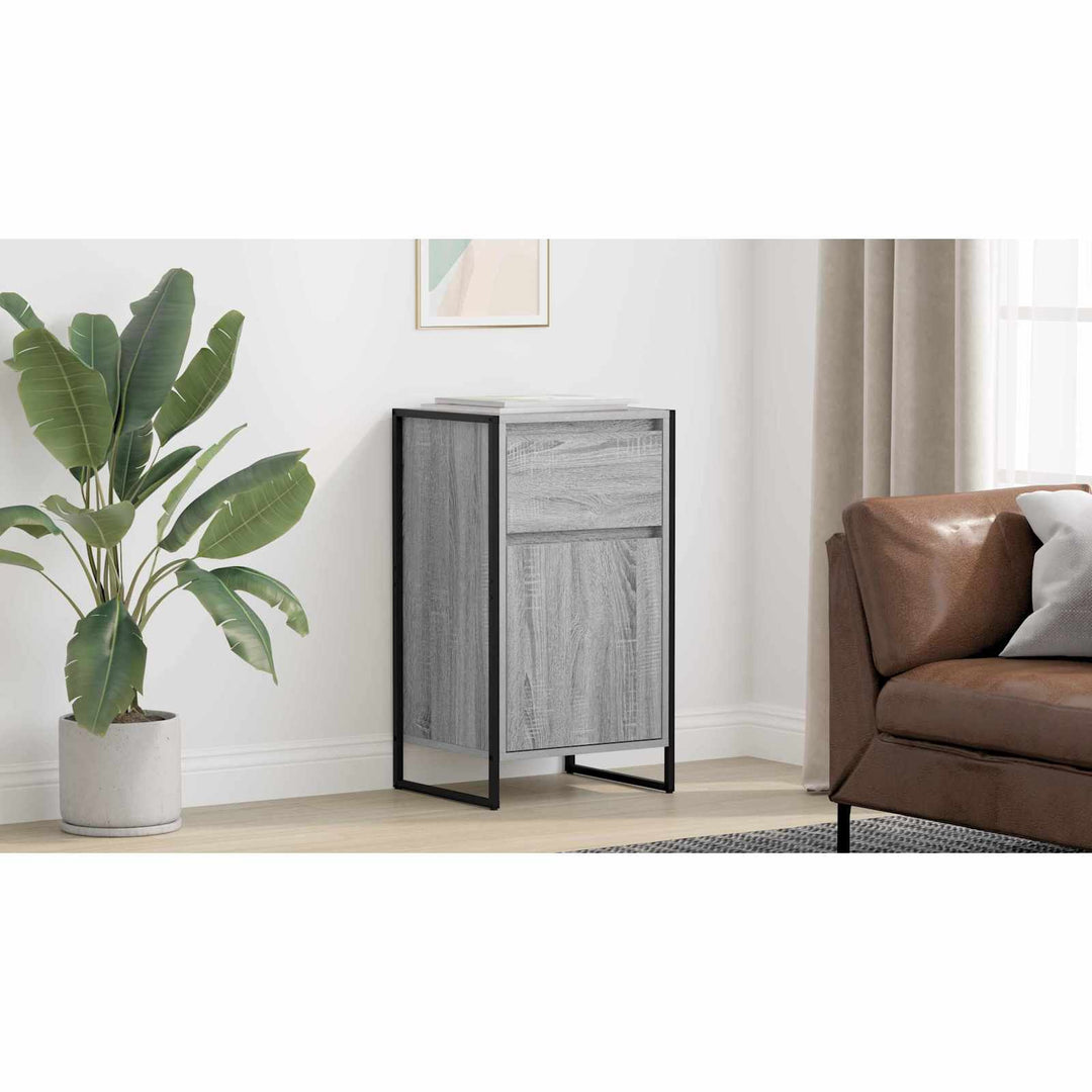 Sideboard Grå Sonoma 43 x 36 x 75,5 cm Konstrueret træ