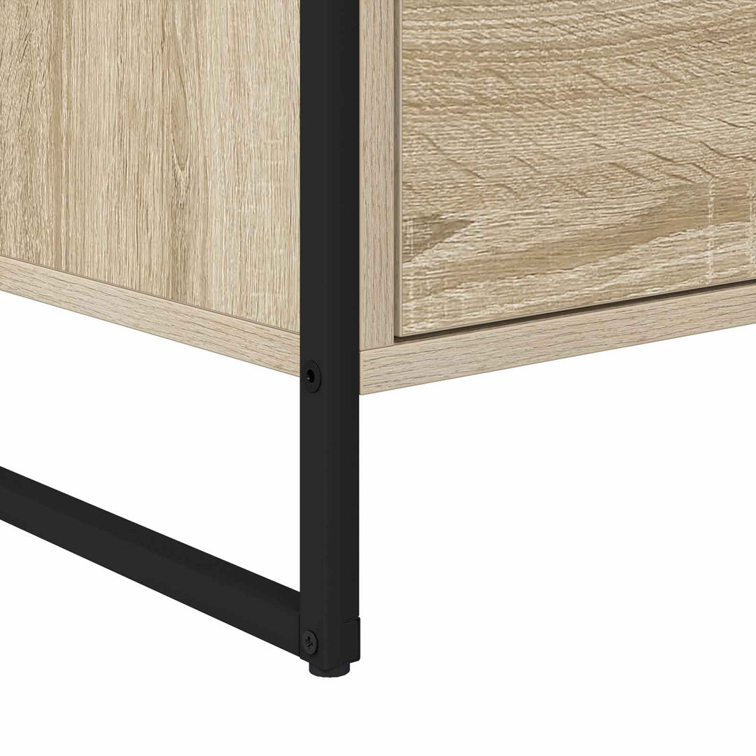 Sideboard med skuffe Sonoma 79 x 36 x 75.5 cm Konstrueret træ